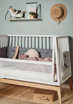 Discount Umbauset für Babybett 'Luna' 140 x 70 cm weiß Kinder Babybetten & Kinderbetten|Babybetten