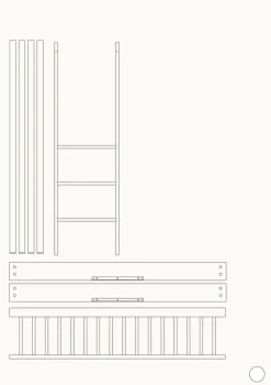 Sale Umbauset für 'Wood Mini+' Baby- und Juniorbett zum halbhohen Etagenbett Kinder Hochbetten & Etagenbetten|Babybetten & Kinderbetten