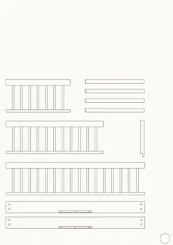 Sale Umbauset für 'Wood Mini+' Babybett zum Juniorbett Kinder Babybetten & Kinderbetten|Babybetten