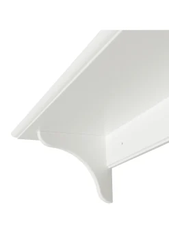 Hot Wandregal 'Seaside' groß mit Haken weiß Kinder Wanddekoration|Kleiderschränke & Regale