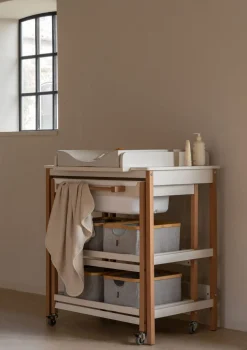 Online Wickel- und Badestation 'Smart' clay natural Kinder Badzubehör|Badzubehör