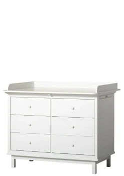 Hot Wickelkommode 'Seaside' 6 Schubladen weiß Kinder Wickelkommoden & Wickeltische|Wickelkommoden & Wickeltische