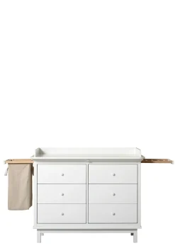 Hot Wickelkommode 'Seaside' 6 Schubladen weiß Kinder Wickelkommoden & Wickeltische|Wickelkommoden & Wickeltische