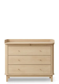 Discount (Wickel-)Kommode 'Wood' 3 Schubladen Kinder Jugendzimmer|Jugendzimmer