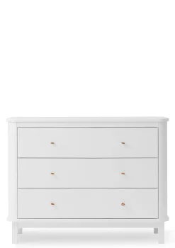 Hot (Wickel-)Kommode 'Wood' 3 Schubladen Kinder Jugendzimmer|Jugendzimmer