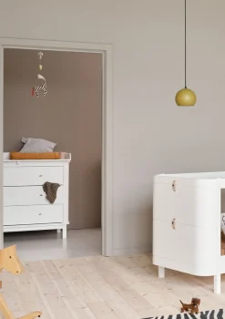 Hot (Wickel-)Kommode 'Wood' 3 Schubladen Kinder Jugendzimmer|Jugendzimmer