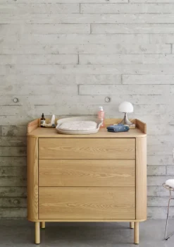 Hot (Wickel-)Kommode 'Yume' mit Schubladen Natural Ash Kinder Jugendzimmer|Jugendzimmer