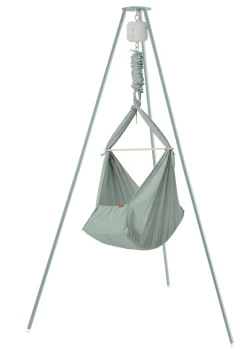 Clearance Wiegenständer 'Basic' Grün Kinder Beistellbetten & Babywiegen|Beistellbettchen & Babywiegen