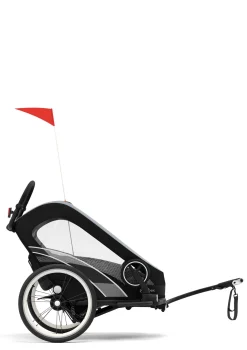 Online ZENO Bike 2-in-1 All Black Kinder Kinderwagen|Sportwagen & Jogger