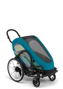 Clearance ZENO Bike 2-in-1 Maliblue Kinder Kinderwagen|Sportwagen & Jogger